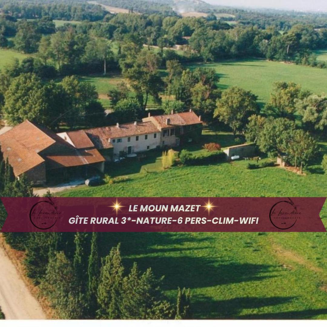 Le Moun Mazet Gite Rural 3 Etoiles, Clim, Nature, 6 Personnes Мирамас Экстерьер фото